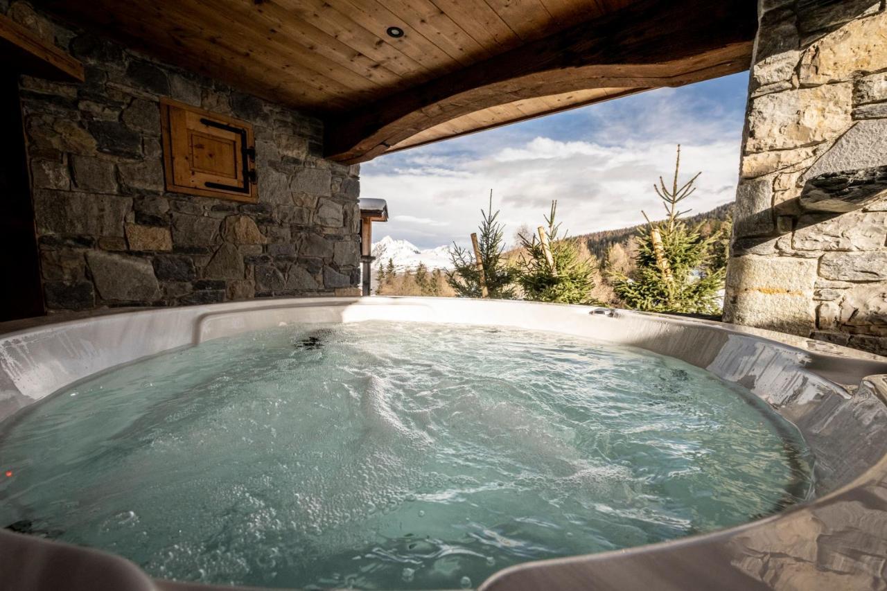Les Chalets Du Cocoon Macot-la-Plagne Exteriör bild