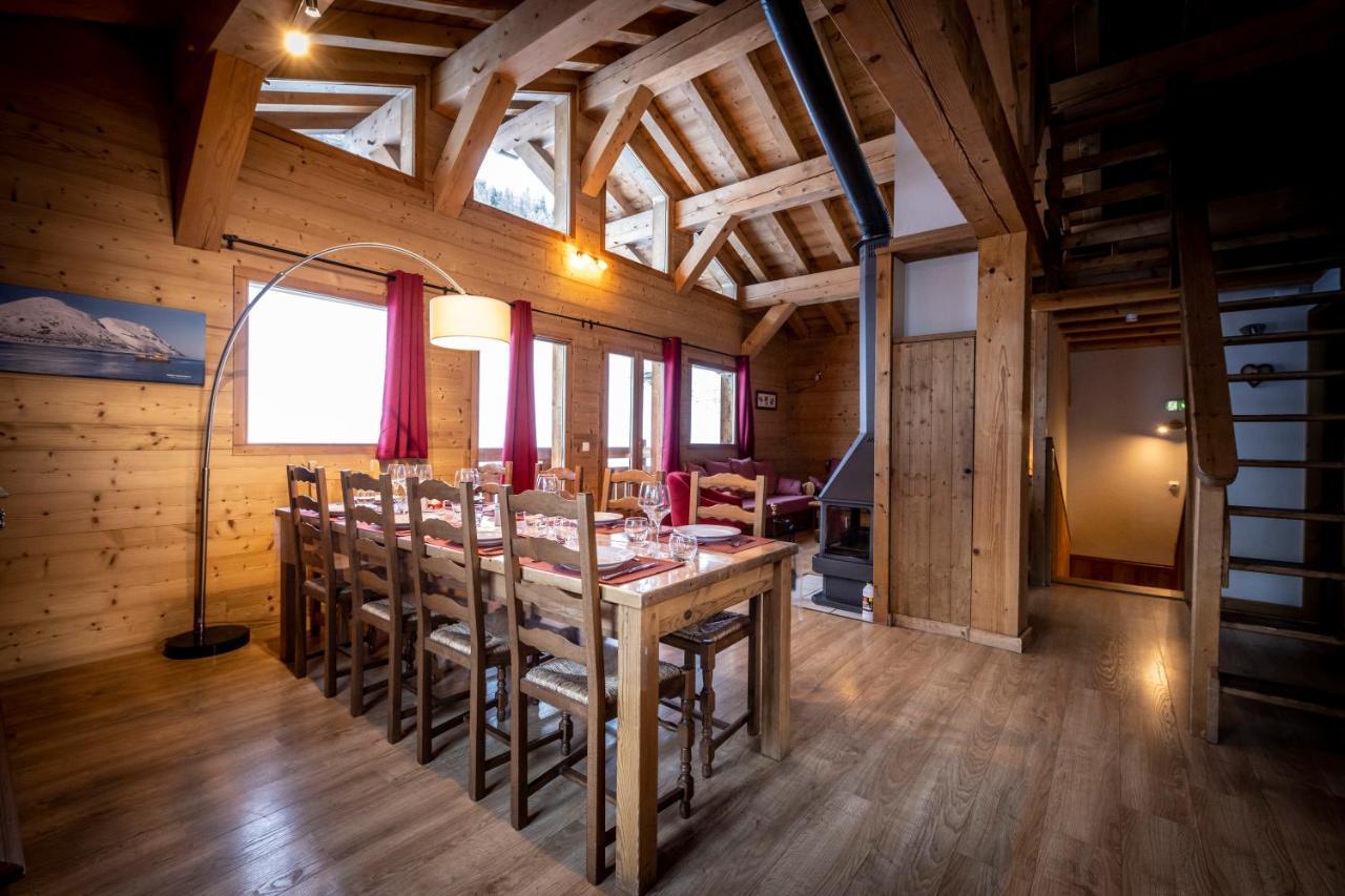 Les Chalets Du Cocoon Macot-la-Plagne Exteriör bild