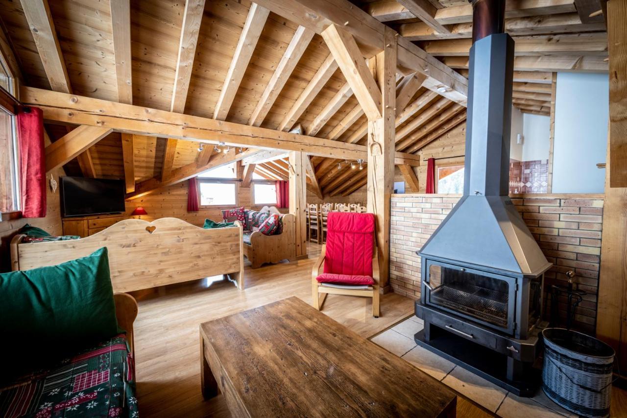 Les Chalets Du Cocoon Macot-la-Plagne Exteriör bild